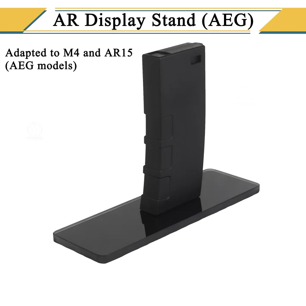 Display Stand AR 15 Style for M4 and AR15 ((AEG) ABS Decorative