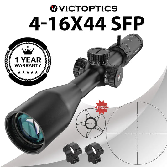 VictOptics S4 4-16X44 MDL Airsoft Sight Hunting Tactical Rifle Scopes