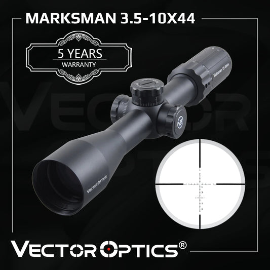 Vector Optics Marksman 3.5-10x44 SFP Hunting Rifle Scope Tactical