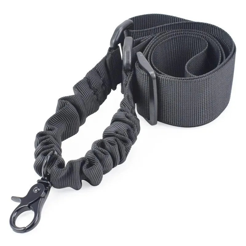 Tactical Single Point Gun Sling Shoulder Strap Rifle Rope Belt with