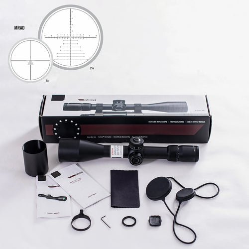 Tactical S6 1-6x24 SFP Riflescope Lock Reset Hunting With Red&Green