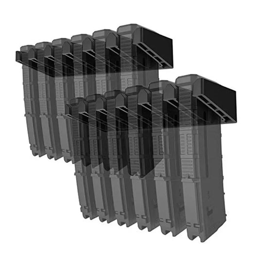 Tactical Ammo Clip Holder 6 Slot Standard AR15 PMAG Wall Mount