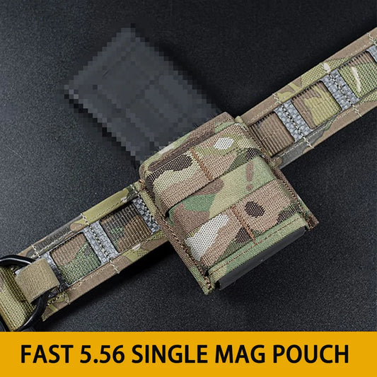 Tactical Fast Magazine Pouch 5.56 Shorty Single Mag Bag Kywi MOLLE