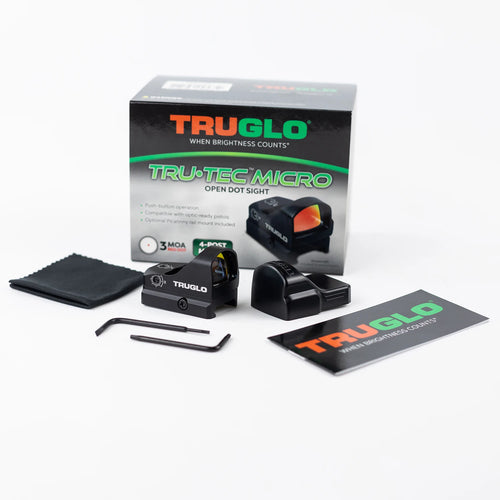 TRUGLO Tru-Tec Red Dot sight Reflex Scope IGNITE 1X Green Dot 2 MOA