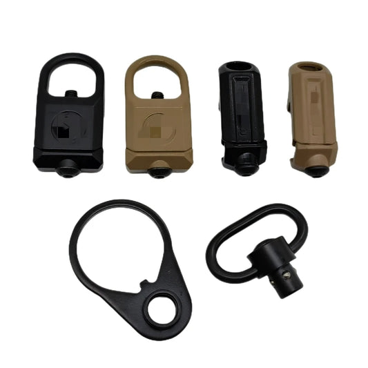 Tactical GBB Quick Detach Release QD Sling Swivel Scope Mount Ring