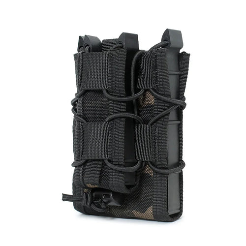 5.56 9mm Magazine Pouch  AK AR M4 AR15 Double Magazine Bag Rifle Pitol