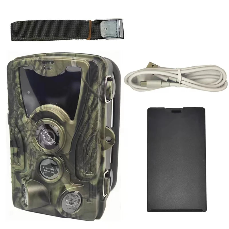 Outdoor Hunting Camera With 5000Mah Lithium Battery 16MP 1080P Trail