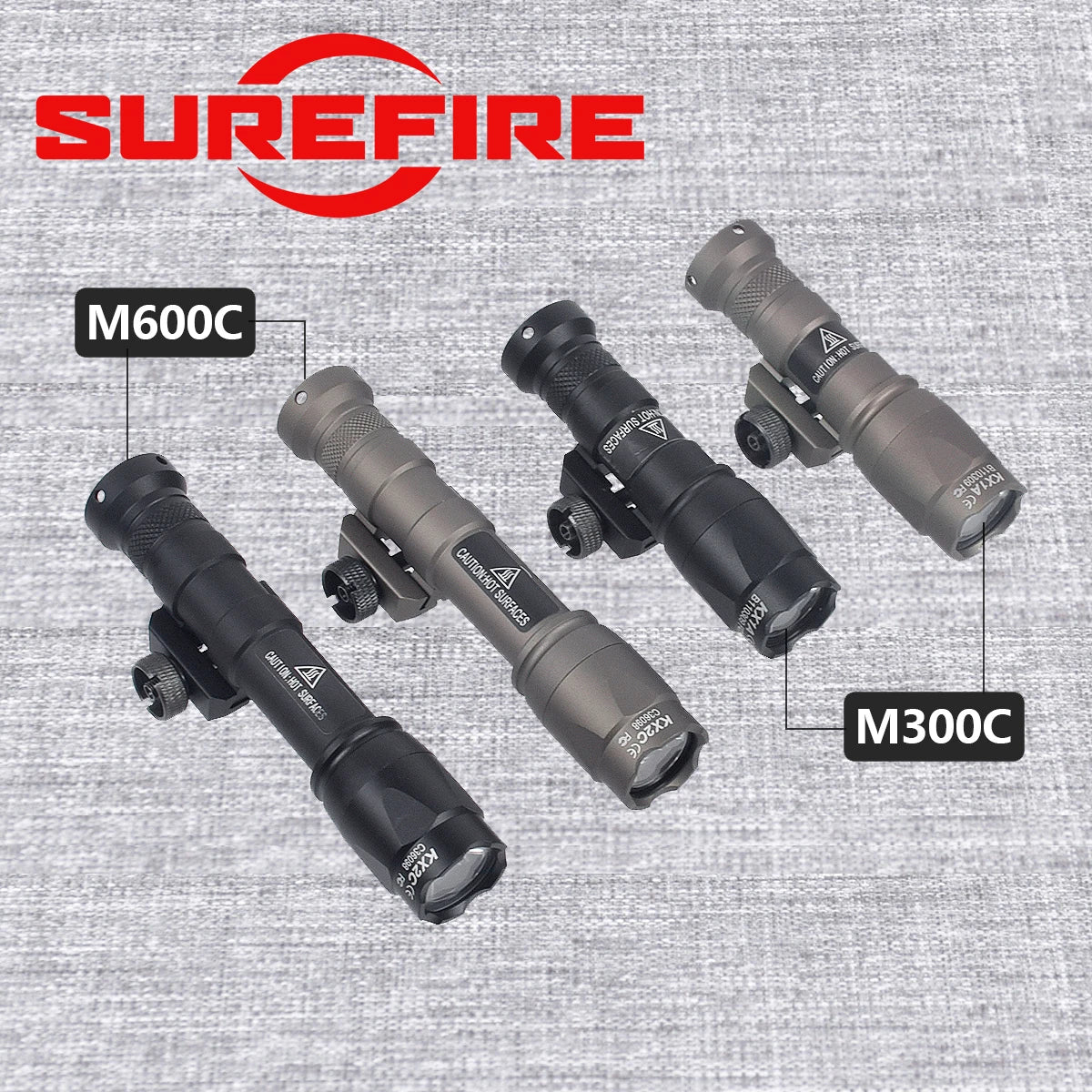 SureFire Airsoft M600C M600 M300 Tactical Scout Light AR15 Rifle