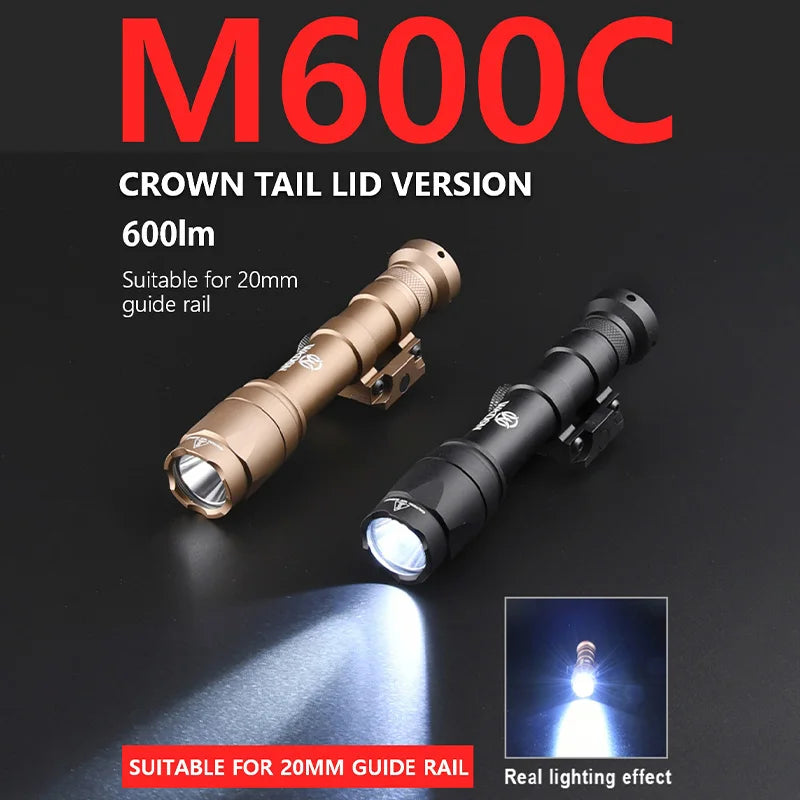 WADSN Airsoft Surefir M600C M600 M300 Tactical Scout Light AR15 Rifle