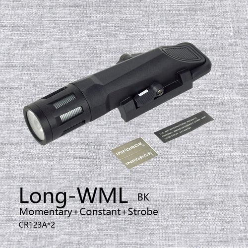 Tactical INFORCE WML Weapon Scout Flashlight Fit Airsoft Rifle AR15