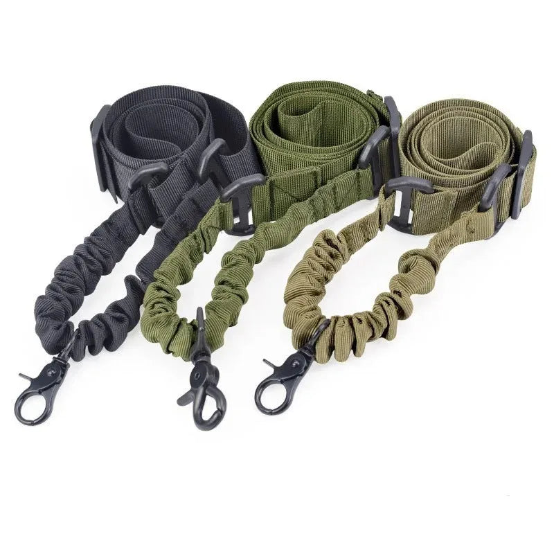 Tactical Single Point Gun Sling Shoulder Strap Rifle Rope Belt with