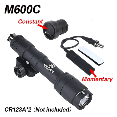 WADSN Airsoft Surefir M600C M600 M300 Tactical Scout Light AR15 Rifle