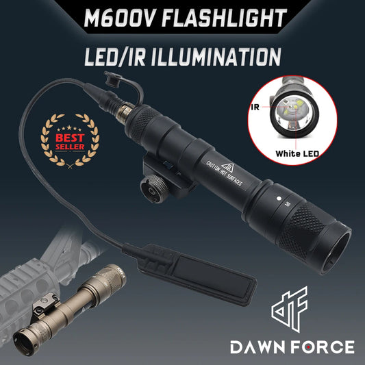 Tactical SF M600V M600V-IR Weapon Gun Light LED Light And IR Infrared