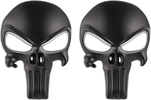 3D Solid Metal Sticker Tactical Skull for Motorcycle Car Decoration