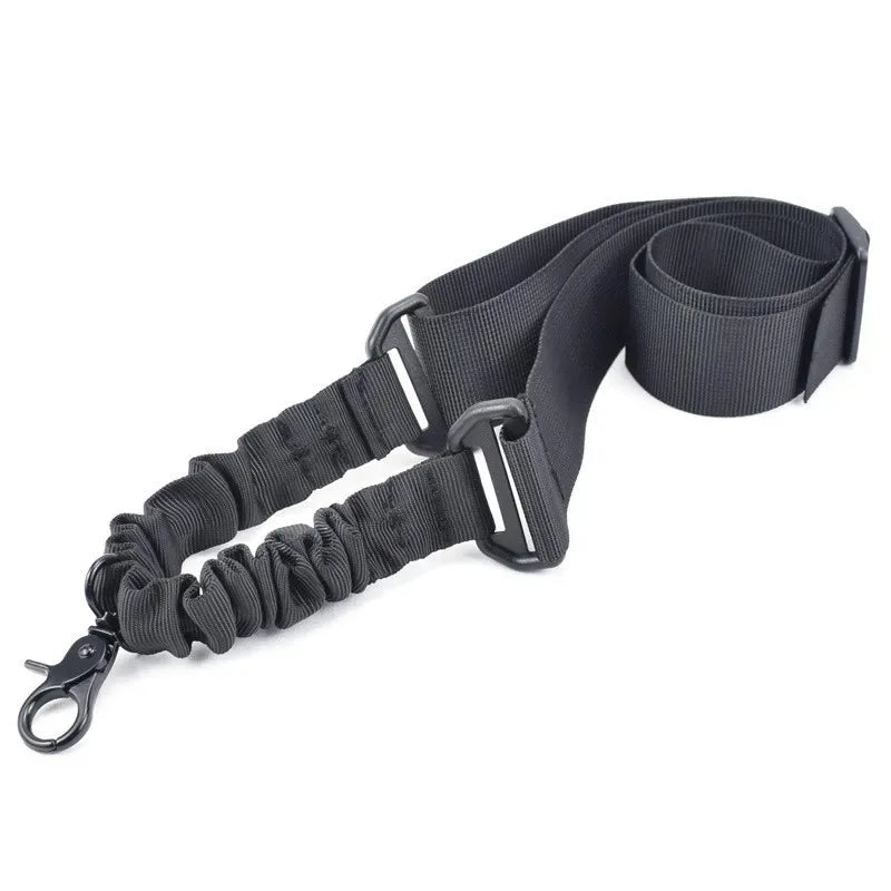 Tactical Single Point Gun Sling Shoulder Strap Rifle Rope Belt with