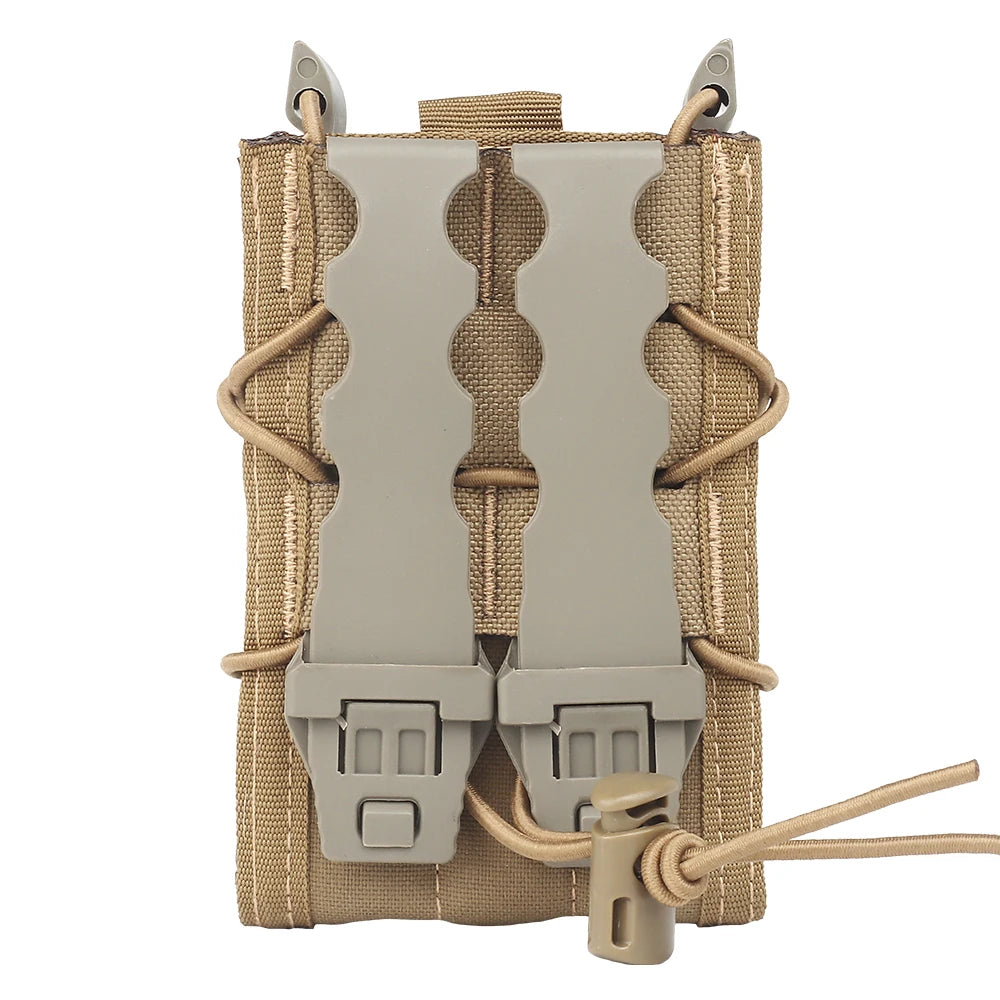 Tactical Molle 5.56mm Magazine Pouch for Ar15 M4 Mag Bag Holster