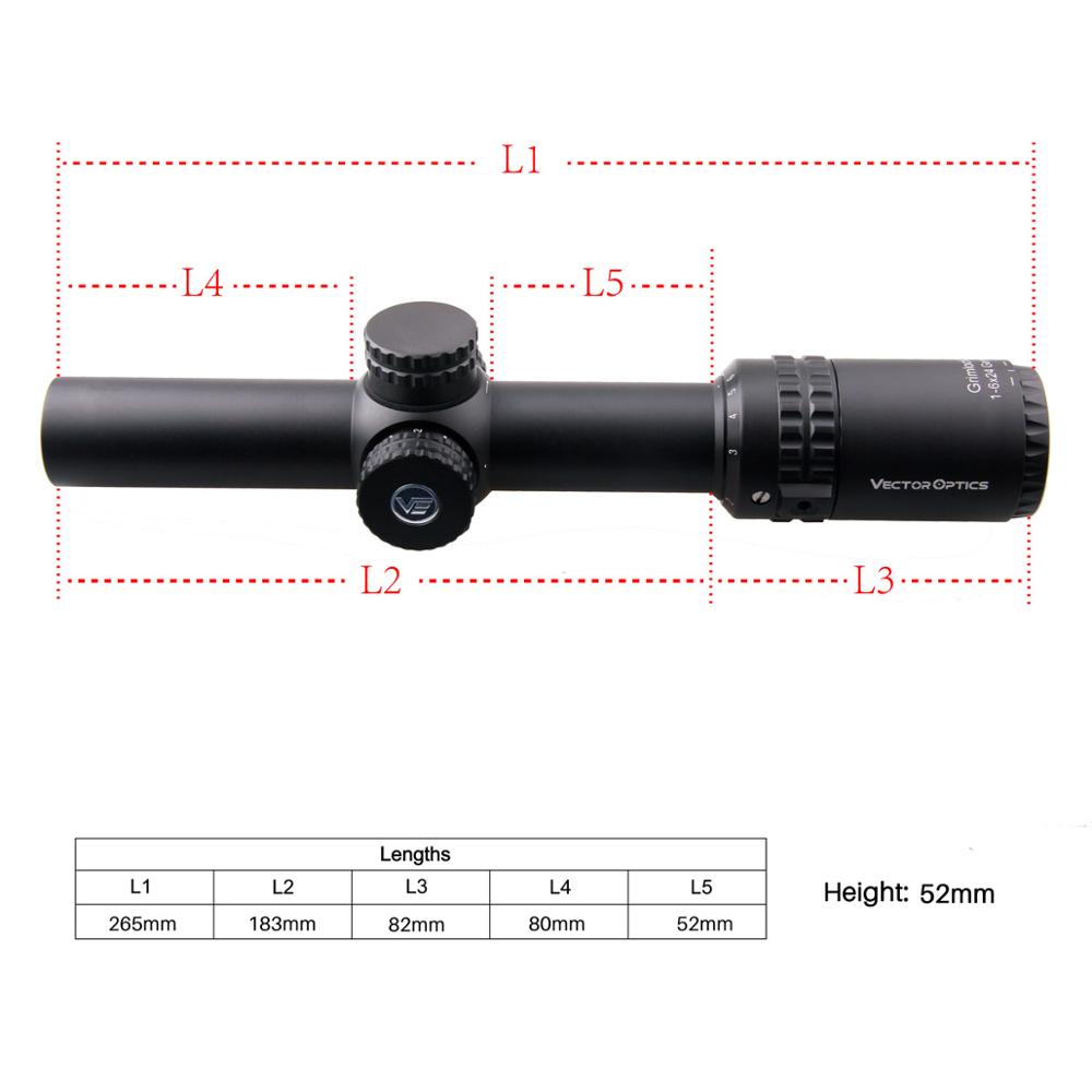 Hunting Rifle Scope Vector Optics | Scope Vector Optics Grimlock -